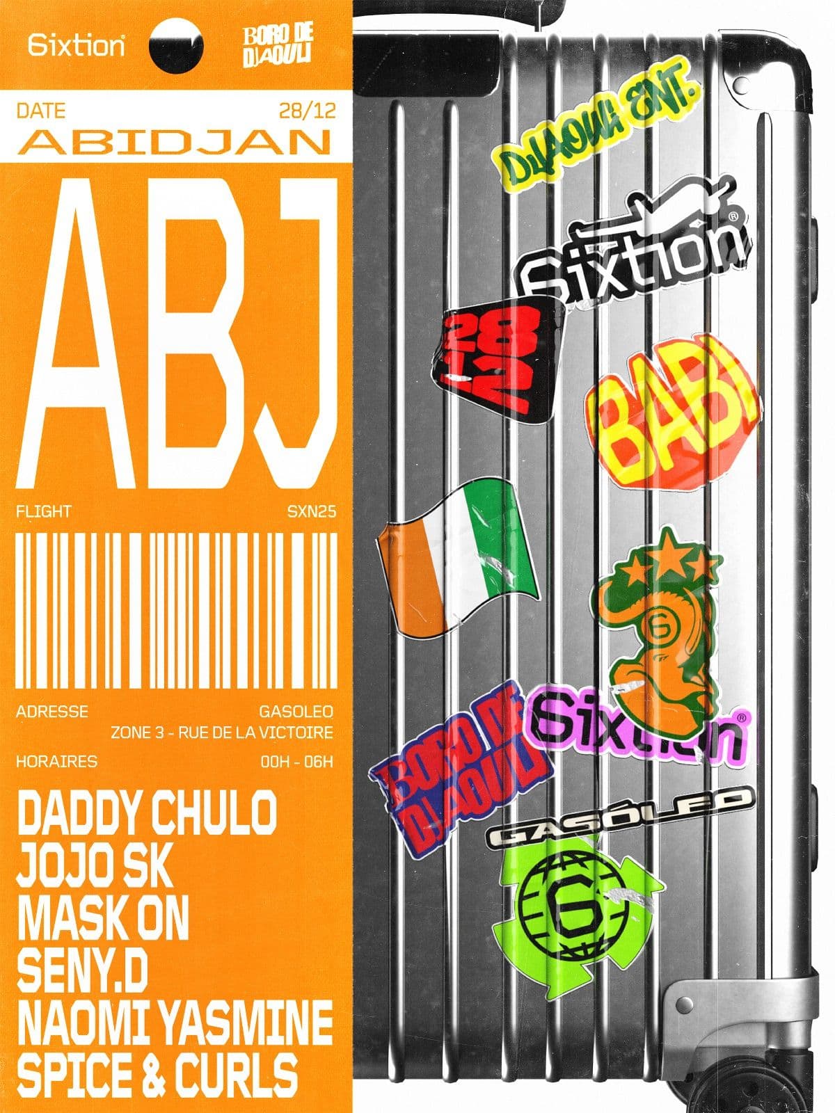 SIXTION X DJAOULI ENT